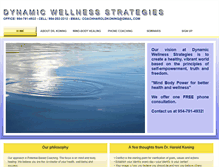 Tablet Screenshot of mind-bodystrategies.com